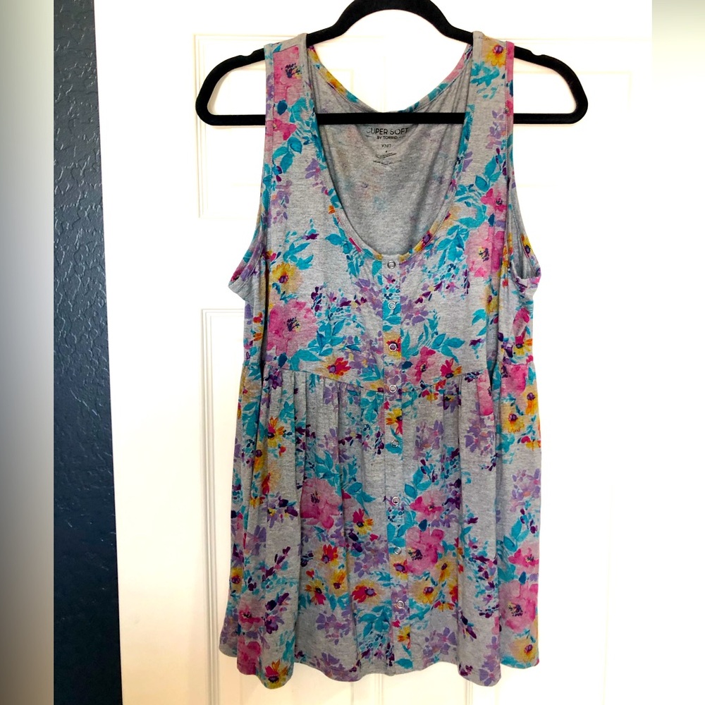 Torrid knit size1 babydoll tank
